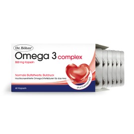 Dr Böhm Omega-3 complex capsules, pack of 60 capsules