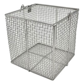 UI Kasei Stainless Steel Cleaning Basket, Square Type, Small