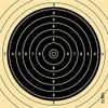 Targets Shooting Discs Small Calibre KK Special Cardboard Numbered 13.5