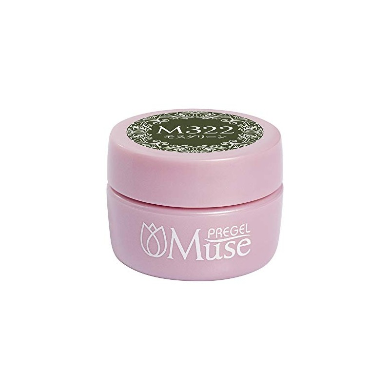 Preanfa PGU-M322 Color Gel Moss Green 322 0.1 oz (3