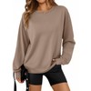 Trendy Queen Womens Sweatshirts Crewneck Hoodies Casual Sweaters Long Sleeve