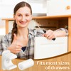 Juexica 8 Pairs False Cabinet Front Clip False Drawer Front