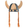 Bristol Novelty BH557 Viking Helmet Soft & Plaits Costume |