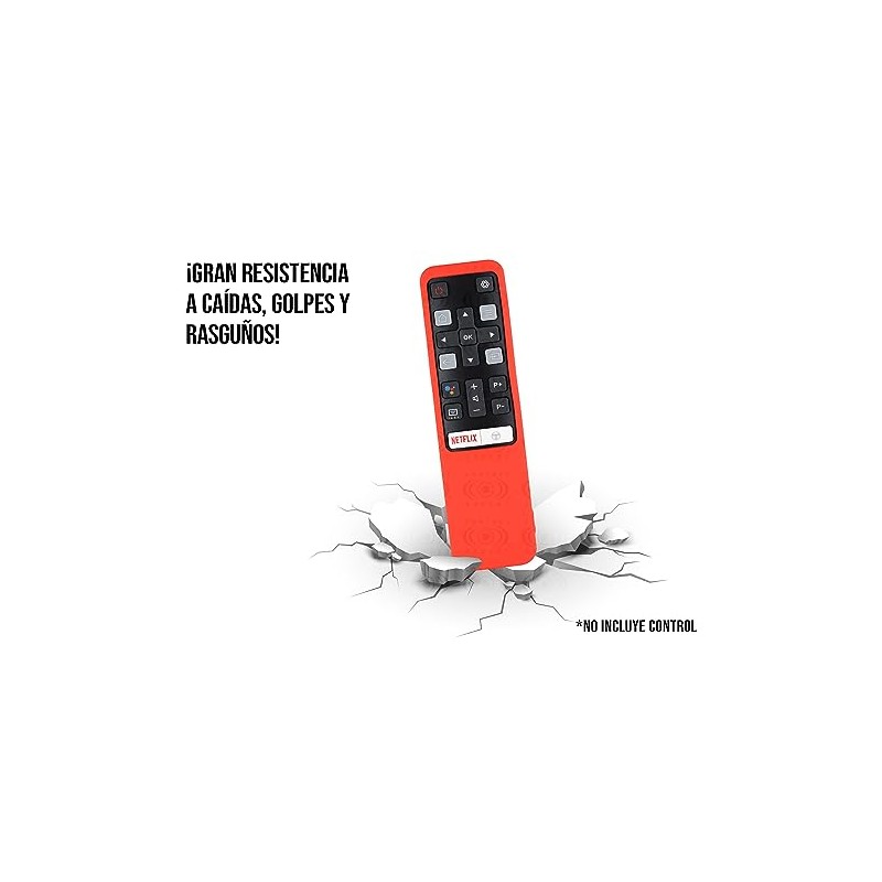 CONTROL EXPERT Funda para Control TCL RC802V Case Silicon Smart