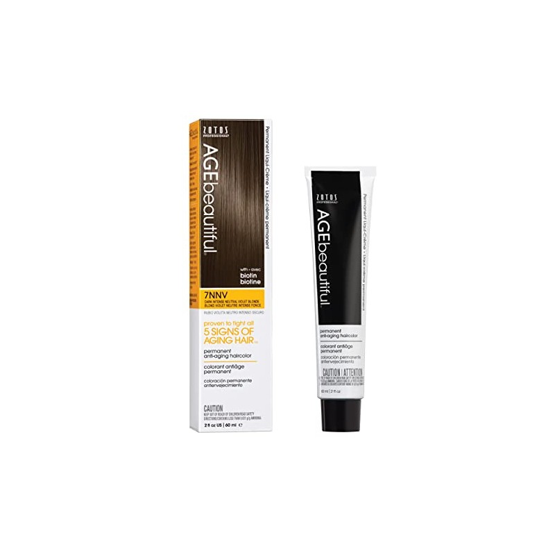 AGEbeautiful Permanent Liqui Creme Hair Color Dye | 100% Gray