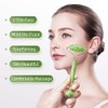 AECW 3-in-1 Natural Jade Roller and Gua Sha Set for