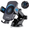 One Percent - 15W Wireless Car Charger Dashboard Air Vent