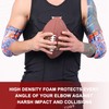 TUOY Elbow Pads Padded Elbow Arm Protection Football Elbow Padding-