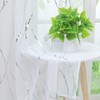 SCHOAL Curtains with Eyelets, Transparent Curtains, Voile Curtain, Window Curtain,
