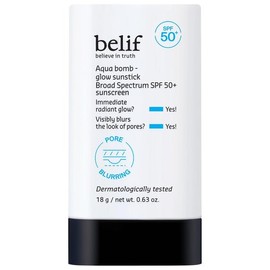 Other brands Belif Aqua Bomb Hankook Glow Sun Stick SPF 50+ 18g / 빌리프 아쿠아 밤 한국 글로우 선스틱 SPF 50+ 18g