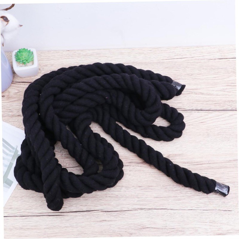 Operitacx 4M Cotton Twine String Rope Thickened Braided Craft Cord