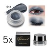 5Pcs Cosmetic Eyliner Eyeshadow Powder Puff Foundation Sets