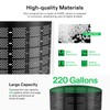 VIVOSUN 220 Gallon Outdoor Compost Bin, Expandable Composter, Easy to