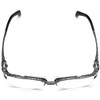 FONEX Pure Titanium Glasses Frame Men Semi Rimless Square Eyeglasses