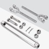 2 Pack Turnbuckle 1/4 M6 304 Stainless Steel Turnbuckles, 1600