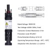 Conector de Fusible Solar Fotovoltaico Macho Hembra IP67 Soporte de