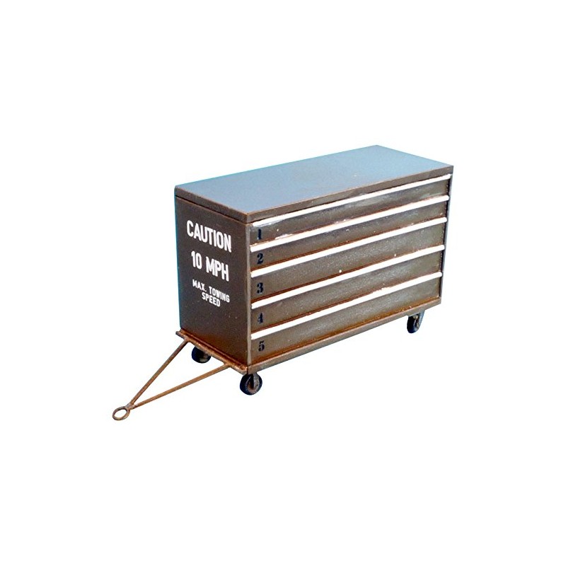 Plus Model AL4075 Model-Making Accessory USAF Portable Tool Box