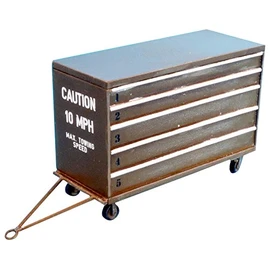Plus Model AL4075 Model-Making Accessory USAF Portable Tool Box