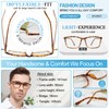 MARE AZZURO Large Reading Glasses 2.75 Men Flexible Square Readers