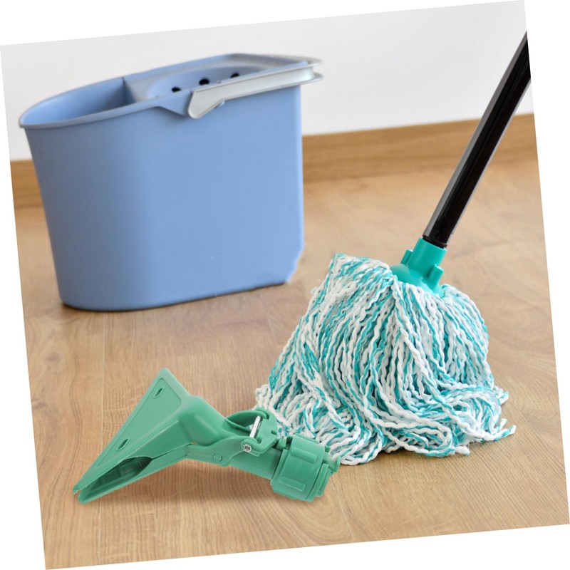 TOYMYTOY Mop Rod Clamp, Durable Plastic Replacement Mop Handle for