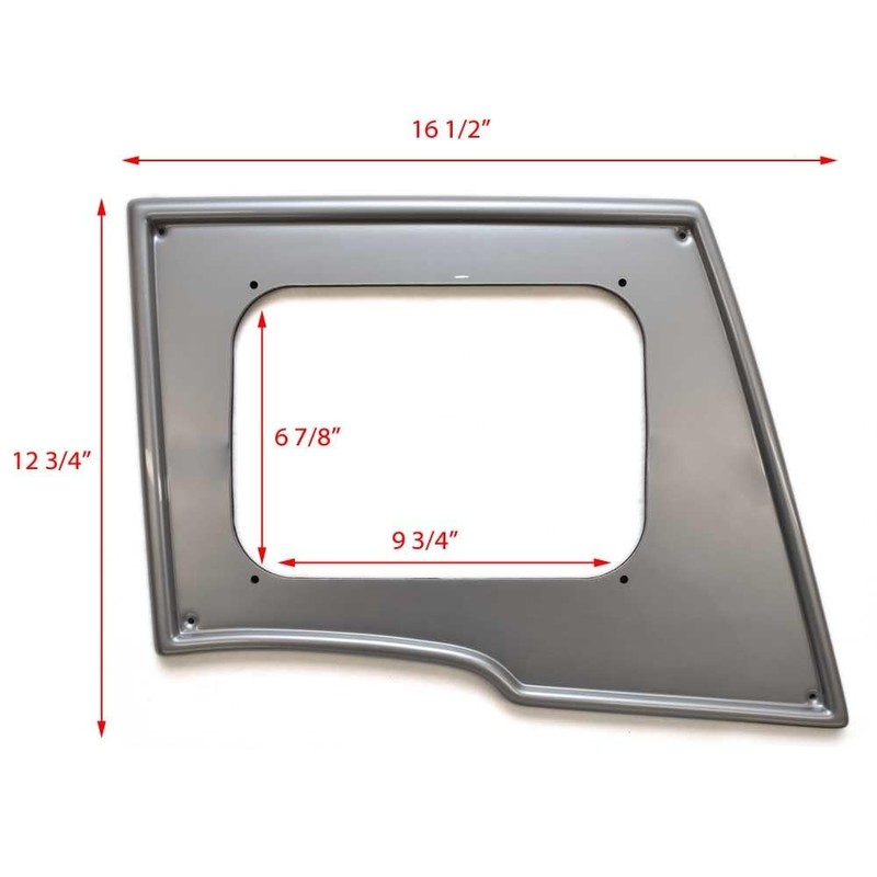 Boat Blank Chartplotter Panel 204883 | 620/21 Silver HDS-8
