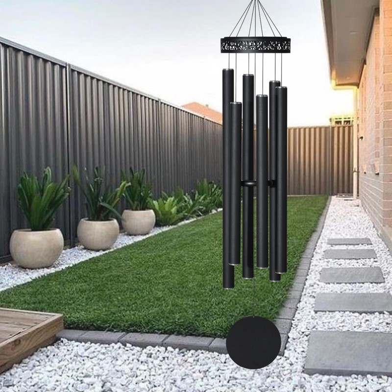 60" Extra Large Wind Chimes for Outside Deep Tone, Sympathy