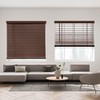 DEZ Furnishings QJBK360480 2 in. Cordless Faux Wood Blind, 36W