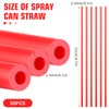 50Pcs Spray Can Replacement Straws, Spray Can Nozzle Extension Straws
