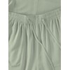 Womens Premium Linen Shorts with Drawstring Pocket Details Comfy Elastic