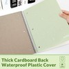 SUNEE Spiral Notebook, 1-Subject, College Ruled Paper, 8" x 10-1/2",