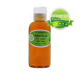 Lanolin Oil Pure USP Grade Skin LIP Moisturizing by Dr.Adorable 4 Oz