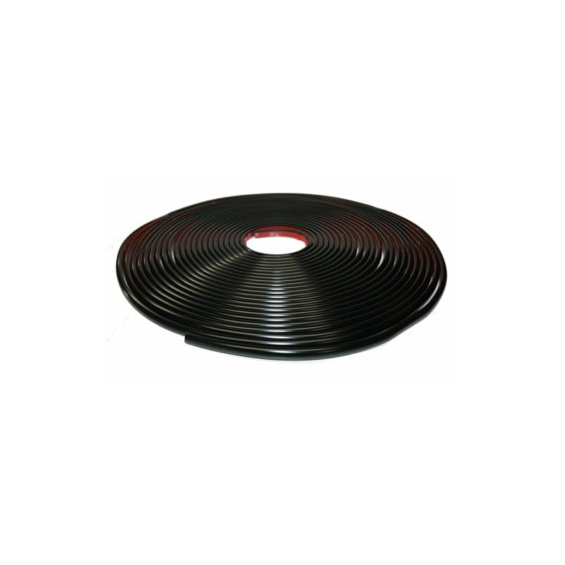 3/8” Half Round Wheel Well Molding (20 Feet) (Black)