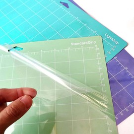 MOERAE Pack of 6 Cutting mats for Cricut Joy, 4.5 x 12 (30.5 cm x 11.4 cm), 4.5 x 6.5 (16.5 cm x 11.4 cm), Non-Slip Durable Cutting mat, self-Healing Sewing mat, Quilting and Arts and Crafts