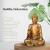Zen Light SBM4 Bodhi Statue, Gold, 14 cm Height