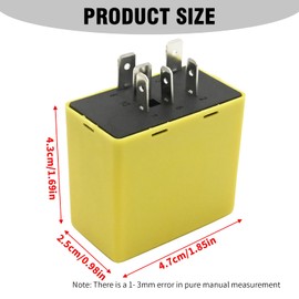 Hoypeyfiy 9134880 Indicator Flasher Hazard Relay Unit, Replacement for Vauxhall Astra G 1998-2005 Corsa C 2000-2006, Replaces 6238590