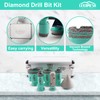 LEKOMESH Diamond Core Drill Bits Set 6pcs Tile Hole Saw