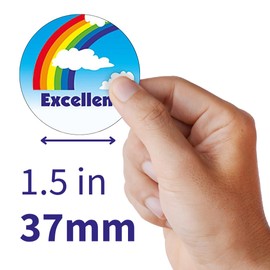 450 Mixed Scented Motivational Childrens Pupils School Teachers Reward Stickers Value Pack 37mm Primary Teaching Services