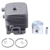 ANCLLO 34mm Cylinder Piston Kits with Spark Plug for FS55