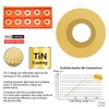 TANOMATE Titanium Coated Ci3 12mm Round Carbide Insert For Hollower