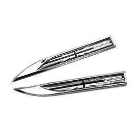 PTDecals One Pair Metal UK GB England United Kingdom Emblem Badge National Flag Sticker Graphic Decals for Universal Auto Motorcycle Sides Skirts Black Grey Silver