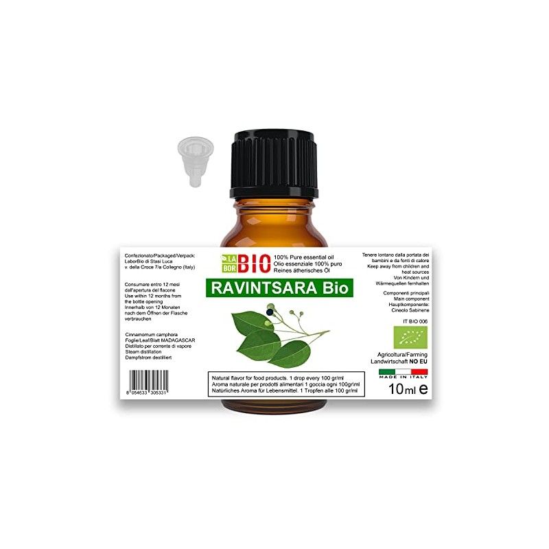 Ravintsara Öl Bio Ätherisches Öl 100% Reines 5 ml -