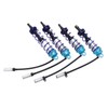 4PCS RC Shock Absorber Set Oil Adjustable Front Rear Damper