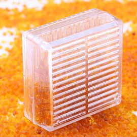 Wisesorb Silica Gel Canister, 45 Gram 10 Packs Hard Plastic Silica Gel Desiccant Canister (Orange to Dark Green), Reusable Gun Safe Dehumidifier Moisture Absorber with Nonwoven Zip Lock Storage Bags
