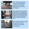 Car Storage Bag, Auto Net Pocket Handbag Net Holder, Backseat
