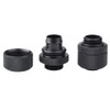 ASHATA Water Cooling Compression Fitting 2PCS G1/4 Thread Flexible Tube