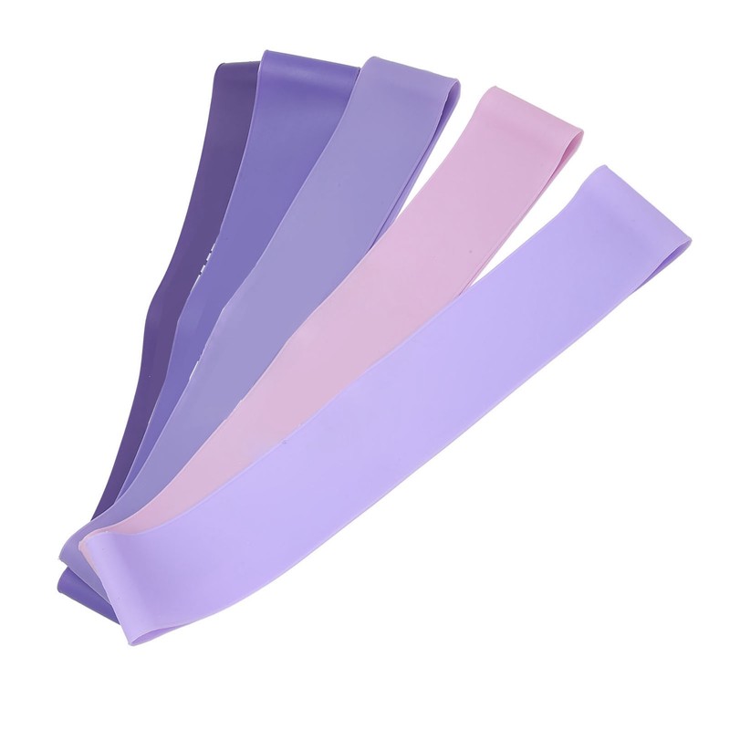 5pcs Resistance Band Set Home Yoga Fitness Silicone Stretch Workout