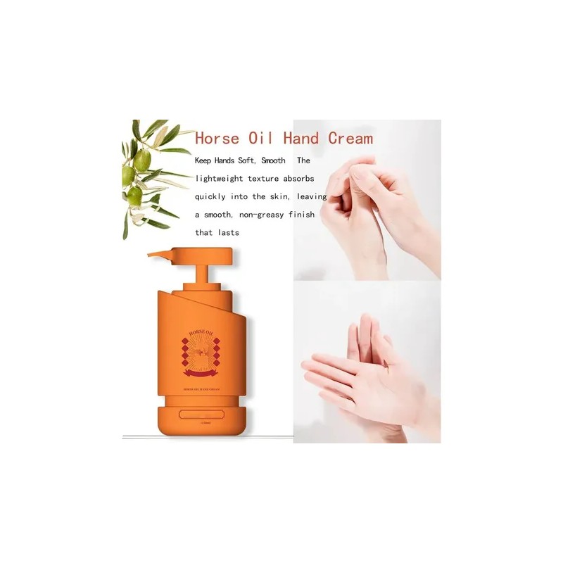 Crema De Aceite De Caballo, Crema Hidratante For Manos Con