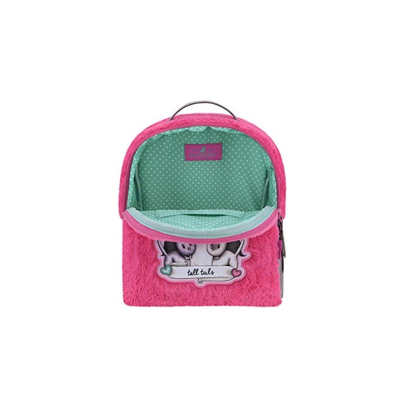SANTORO GORJUSS Damen Mochila Pequeña Furry 979GJ02 Tagesrucksack, Fuchsia