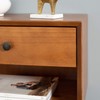 Walker Edison Mid Century Modern Wood Nightstand Side Table Bedroom