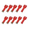 10PCS 2GB 2G USB Flash Drive Metal Key Design USB